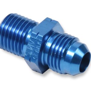 Straight Aluminum AN to Metric Adapter