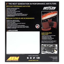 SPECIAL ORDER AEM DryFlow Fltr - Image 2