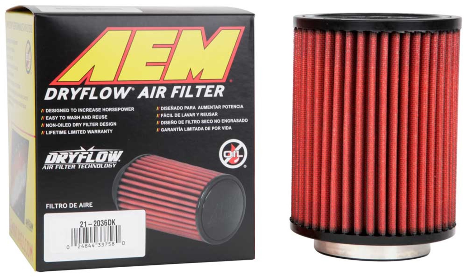 AEM DryFlow Air Filter - Image 11