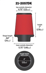 AEM DryFlow Air Filter