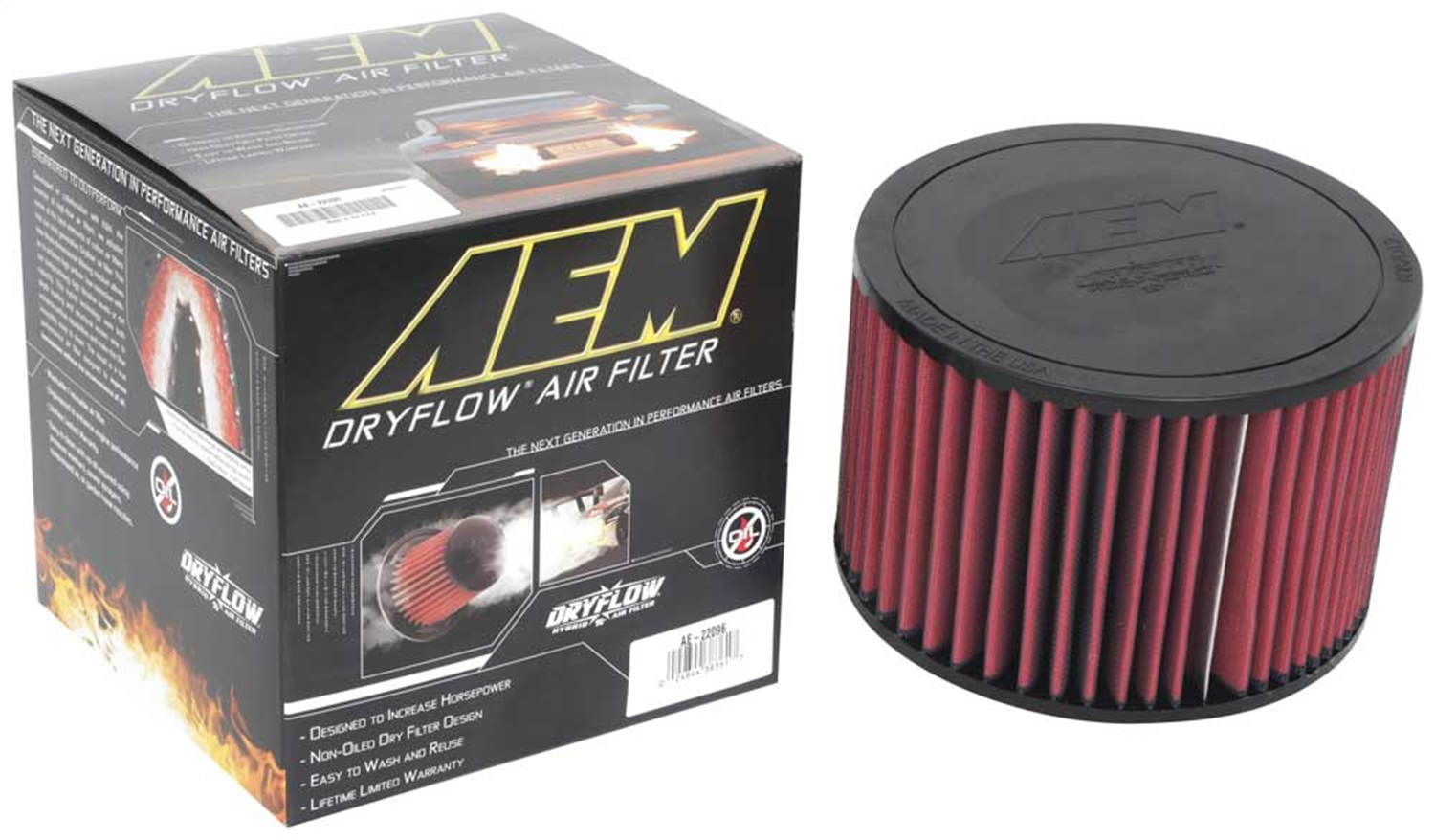 AEM DryFlow Air Filter - Image 9