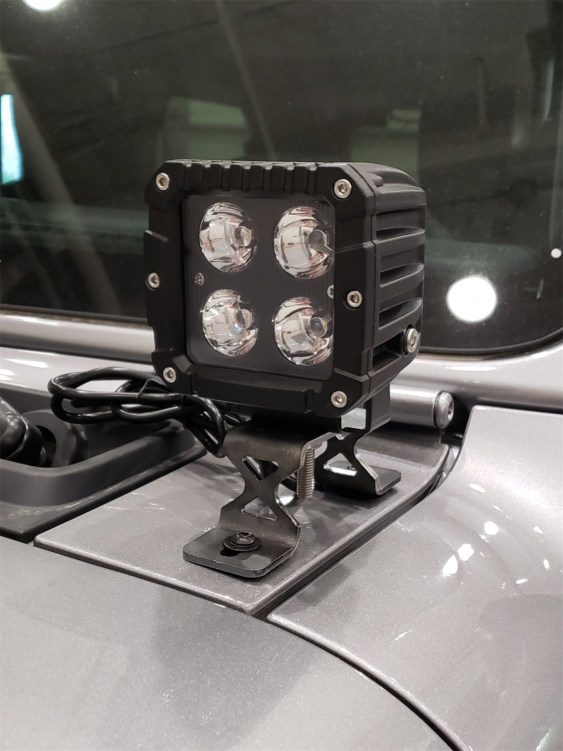 Hood Cowl Light Mount Bracket - Image 2