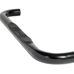 UltraBlack Powder Coated Steel Side Steps 3 in. Round Cab Length