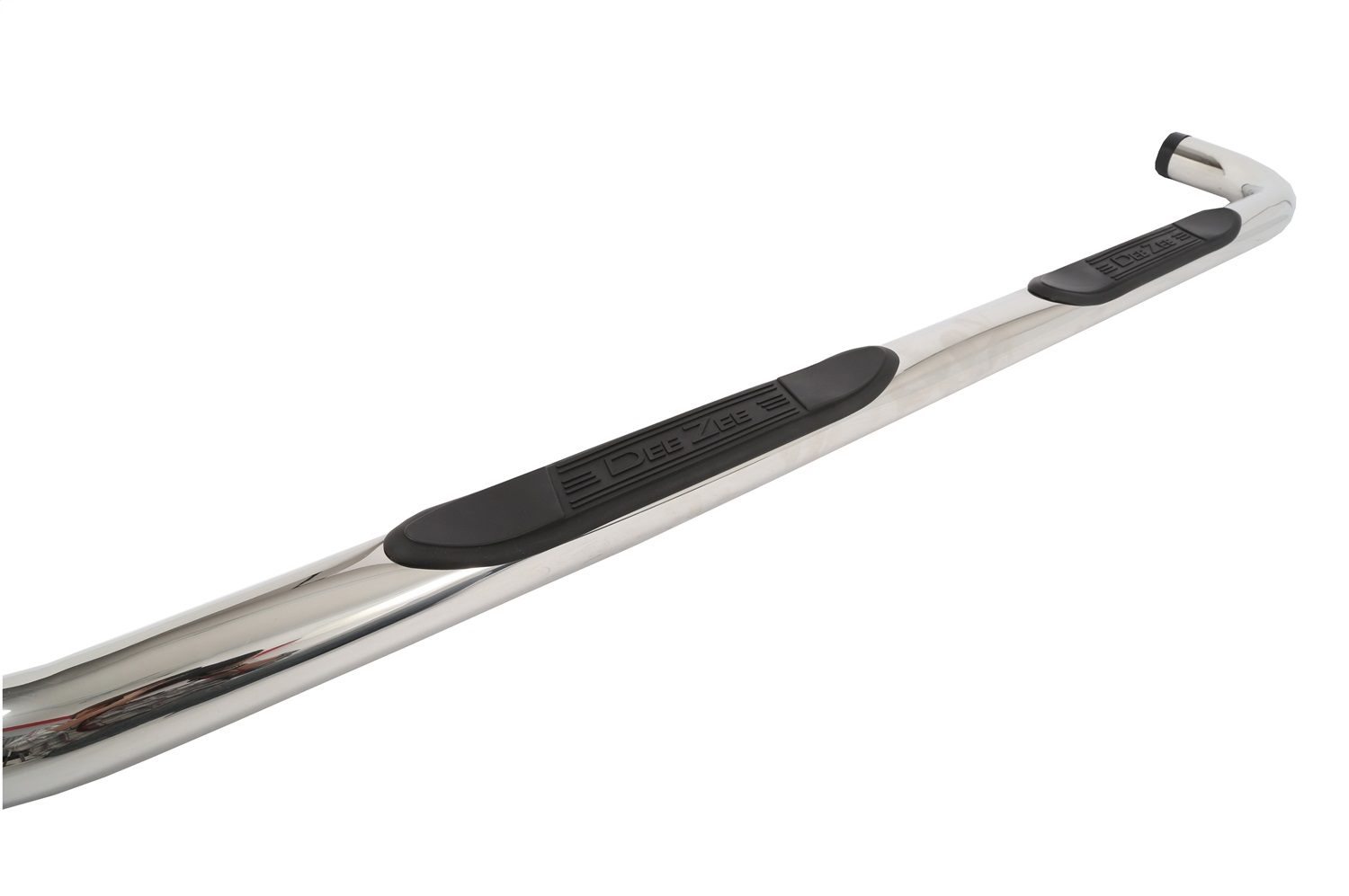 Stainless Steel Side Steps 3 in. Round Cab Length - Image 2