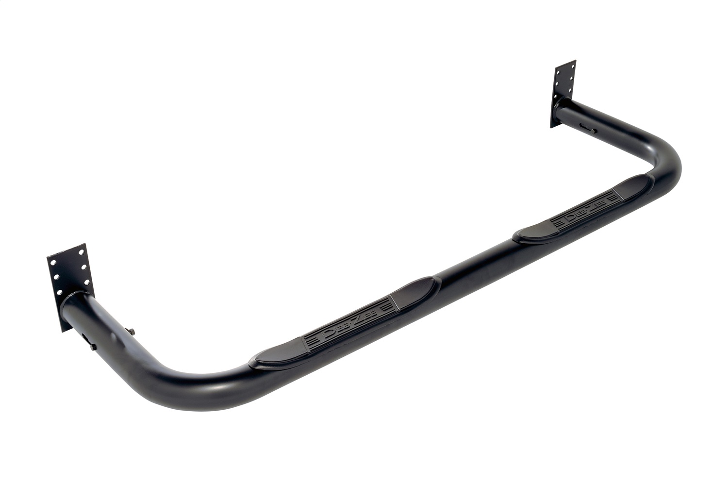UltraBlack Steel Side Steps Universal 3 in. Round Cab Length