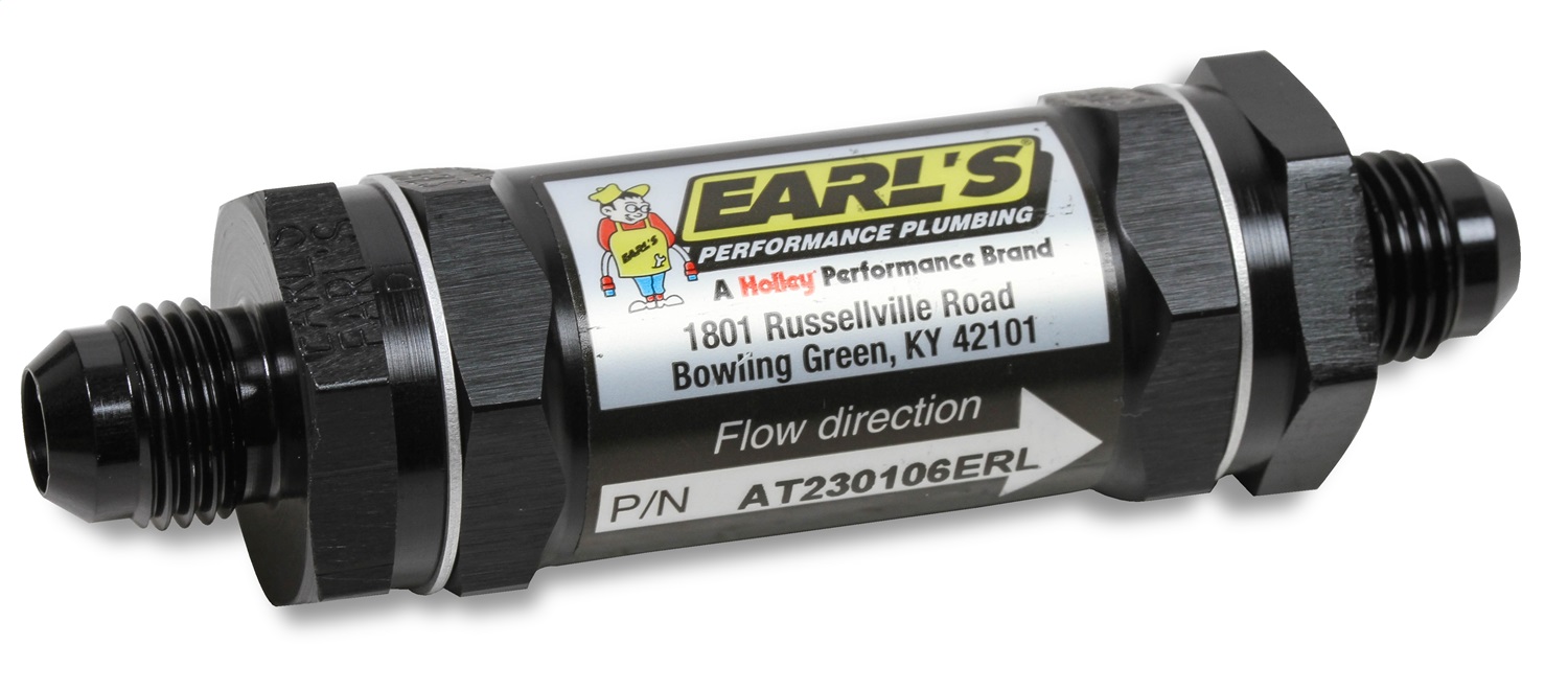 Aluminum In-Line Fuel Filter
