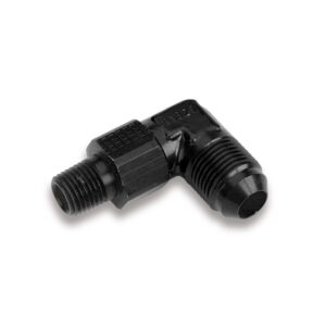 90 Deg. Aluminum AN to NPT Swivel Adapter