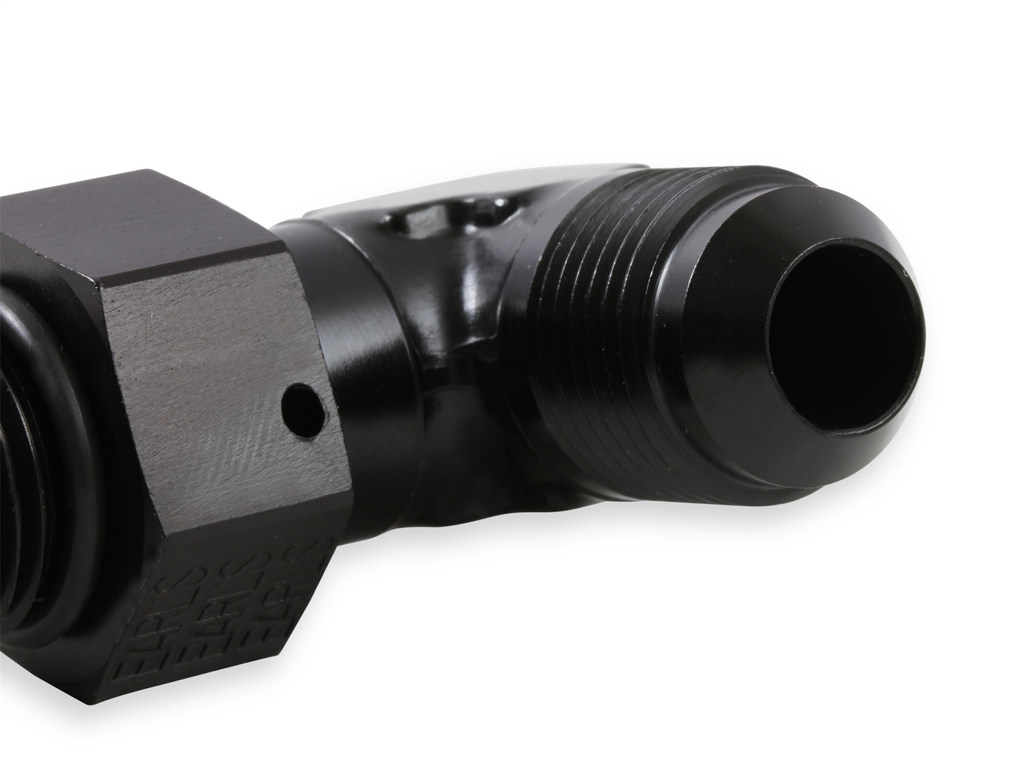 90 Deg. Aluminum AN to O-Ring Port Swivel Adapter - Image 9