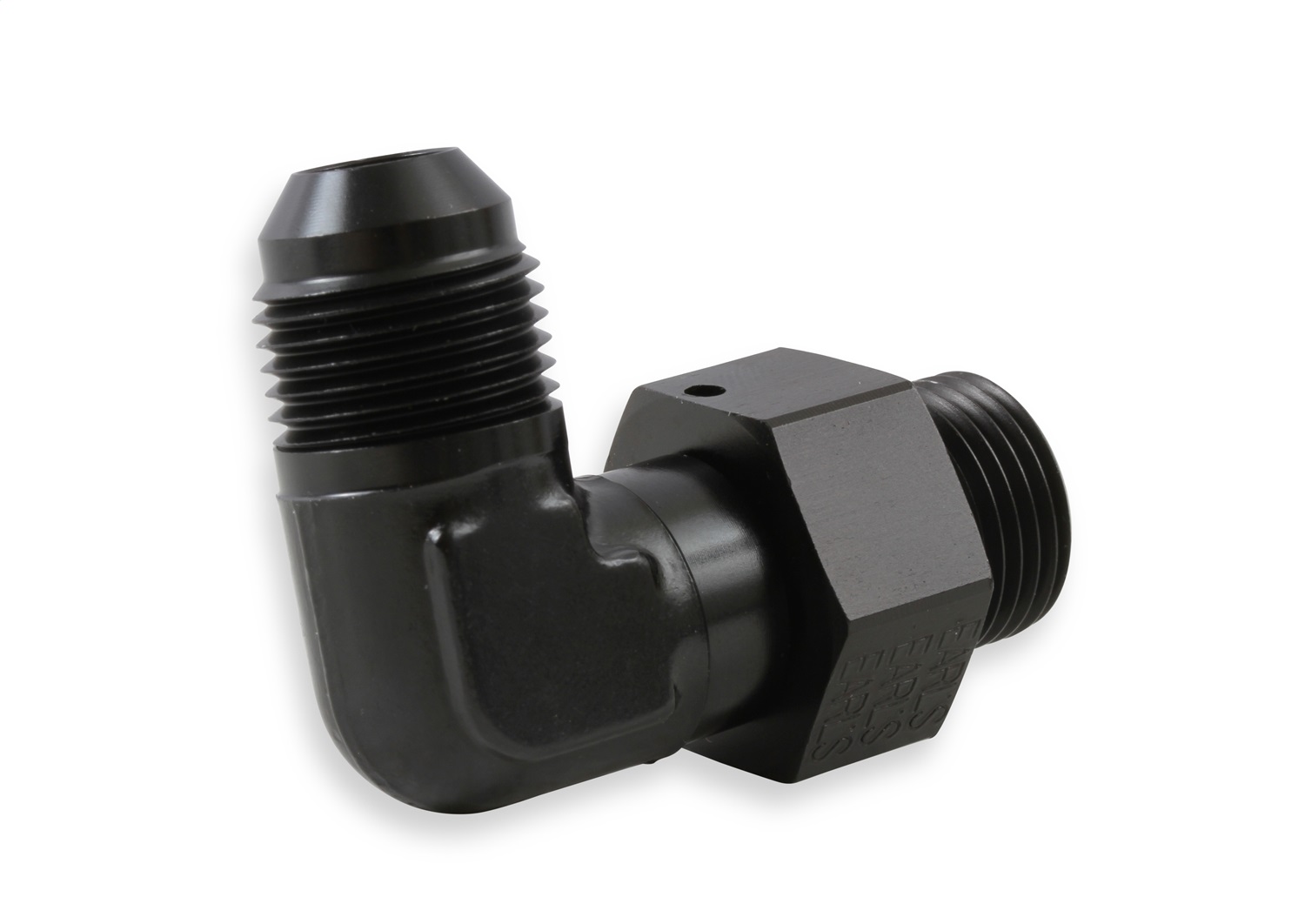 90 Deg. Aluminum AN to O-Ring Port Swivel Adapter - Image 7