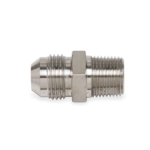 Straight Stainless Steel AN to NPT Adapter