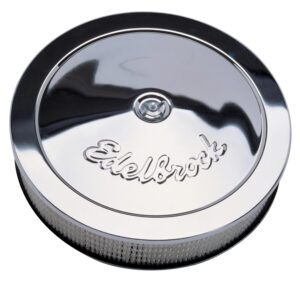 Edelbrock 1207 Pro-Flo Chrome 14″ Round Air Cleaner with 3″ Paper Element Edelbrock 1207 Pro-Flo Chrome 14″ Round Air Cleaner with 3″ Paper Element