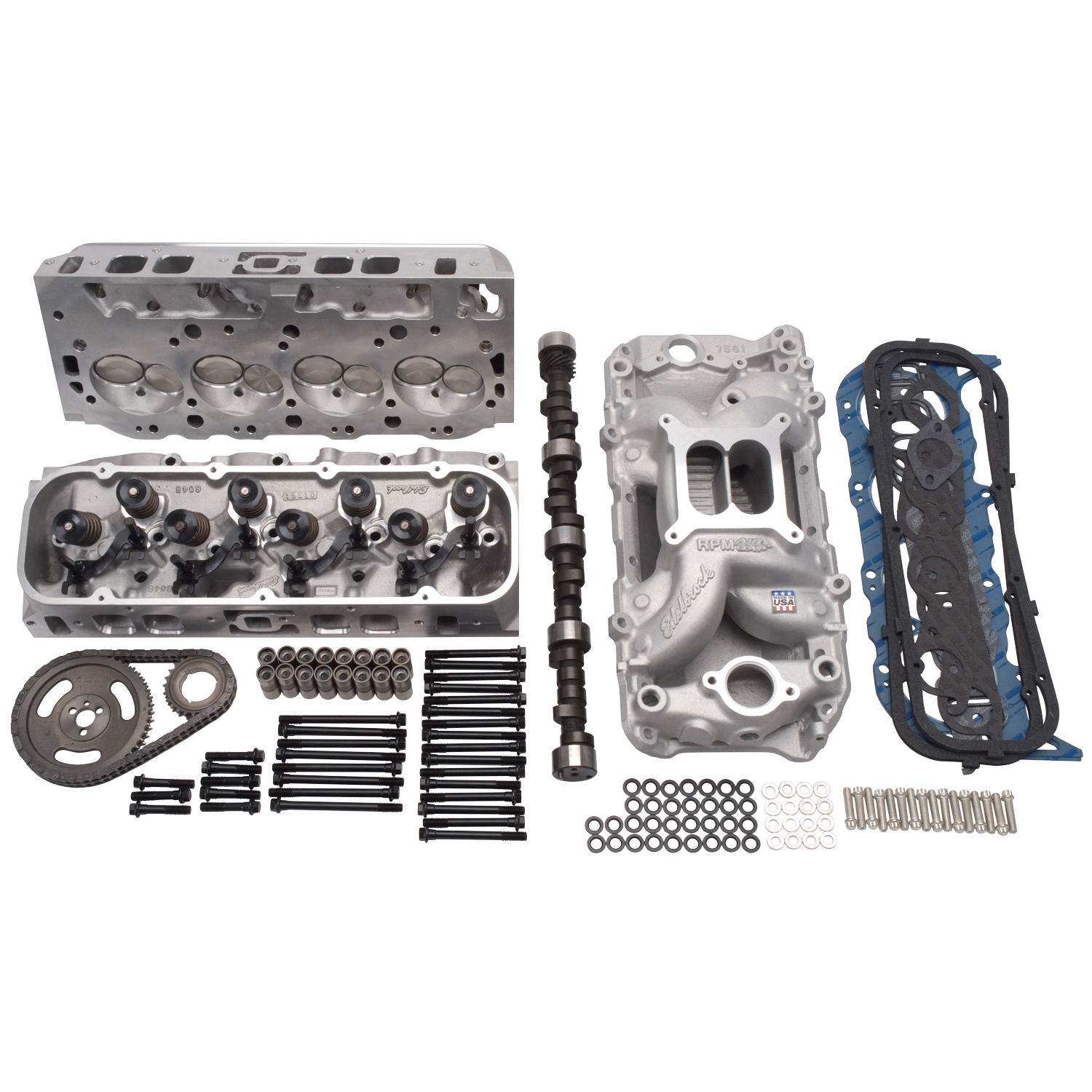 Edelbrock 2095 Performer RPM Top End Kit for S/B Chevy