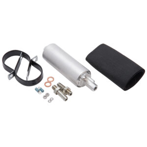 Edelbrock 3594 Electric Fuel Pump #3594 In-Line Rated at 67 GPH at 43.5 PSI Edelbrock 3594 Electric Fuel Pump #3594 In-Line Rated at 67 GPH at 43.5 PSI