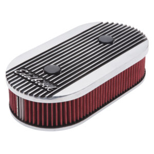 Edelbrock 4272 Elite II Air Cleaner #4272 with washable filter, polished finish