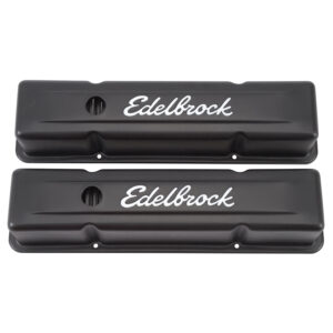 Edelbrock 4643 Engine Valve Cover Set Edelbrock 4643 Engine Valve Cover Set
