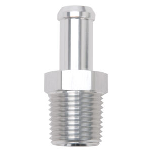 Edelbrock 8121 Heater Hose End Fitting – Straight with 1/2″ NPT and 1/2″ Barb