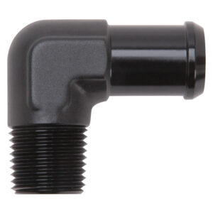 Edelbrock 8165 Heater Hose End Fitting – 90Â° with 1/2″ NPT and 3/4″ Barb