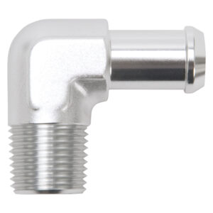 Edelbrock 8179 Heater Hose End Fitting – 90Â° with 1/2″ NPT and 5/8″ Barb