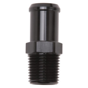 Edelbrock 8183 Heater Hose End Fitting – Straight with 1/2″ NPT and 3/4″ Barb