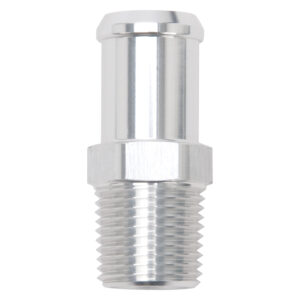 Edelbrock 8184 Heater Hose End Fitting – Straight with 1/2″ NPT and 3/4″ Barb