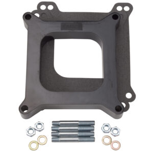 Edelbrock 8710 Carburetor Spacer #8710 Open Center 1in Thick