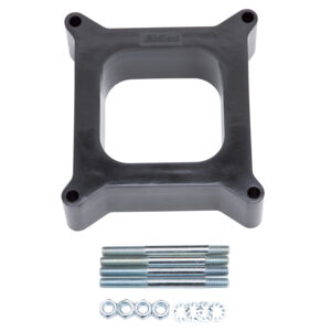 Edelbrock 8712 Carburetor Spacer #8712 Open Center 2in Thick