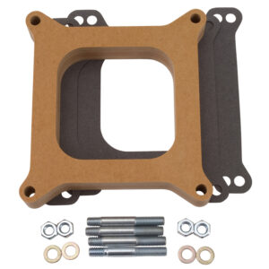 Edelbrock 8720 Carburetor Spacer #8720 Open Center 1in Thick