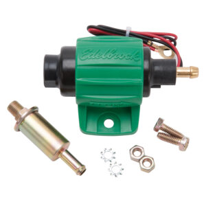 Edelbrock 17302 Universal Micro Electric Fuel Pump – 38 GPH / 144 LPH (Diesel)