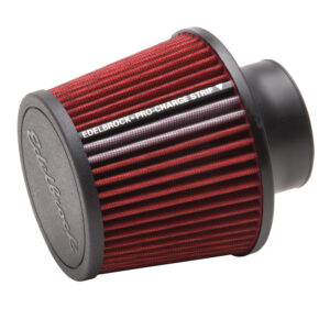 Edelbrock 43651 Pro-FloÂ® Universal Red Conical Air Filter with 3″ Inlet