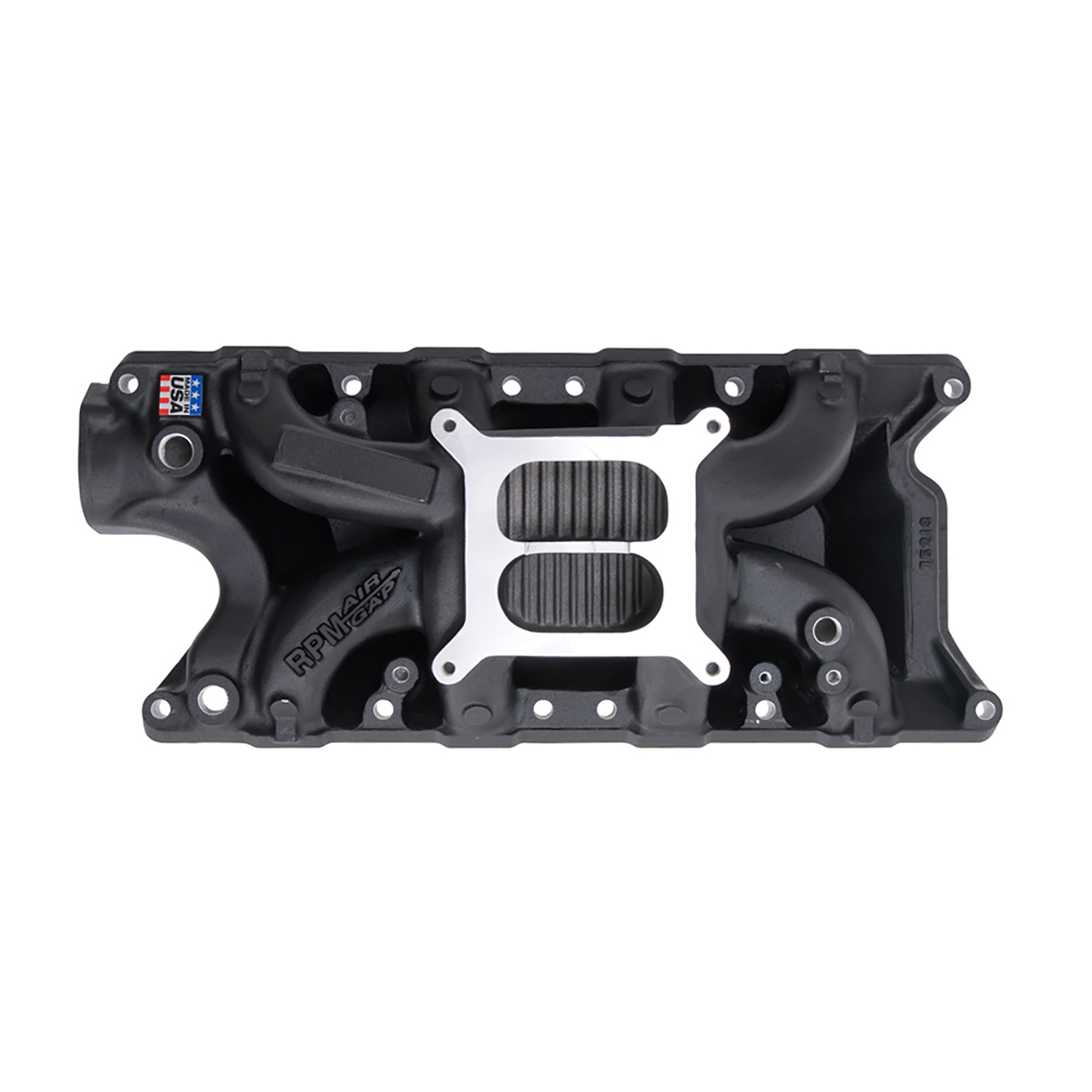 Edelbrock 75213 RPM Air-Gap Small Block Ford 302 Black Intake Manifold