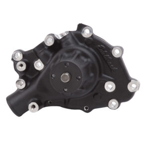 Edelbrock 88413 Water Pump for Small-Block Ford in Black Finish