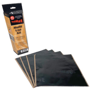 Hushmat 10150 Sound Dampening Kit – Multi Use Kit Black Hushmat 10150 Sound Dampening Kit – Multi Use Kit Black