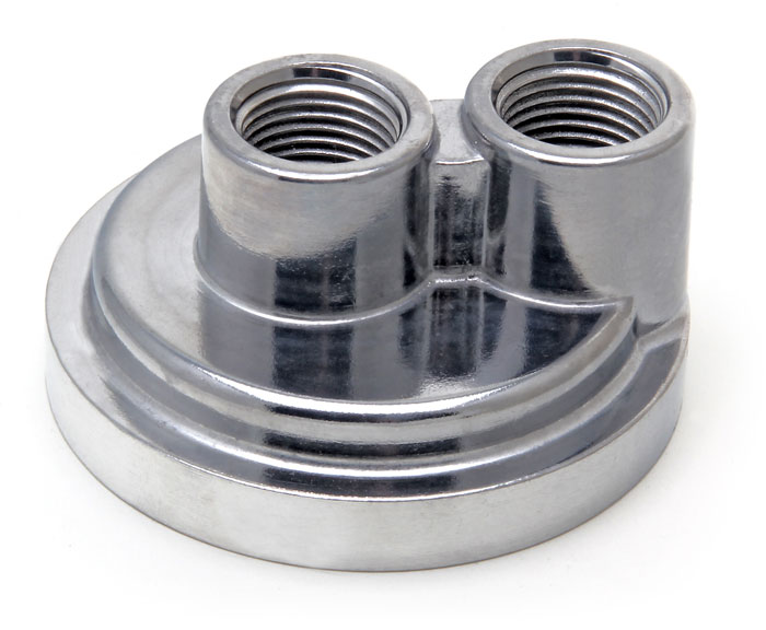 Trans-Dapt Performance 1022 Engine Oil Filter Adapter - OIL FILTER BYPASS
