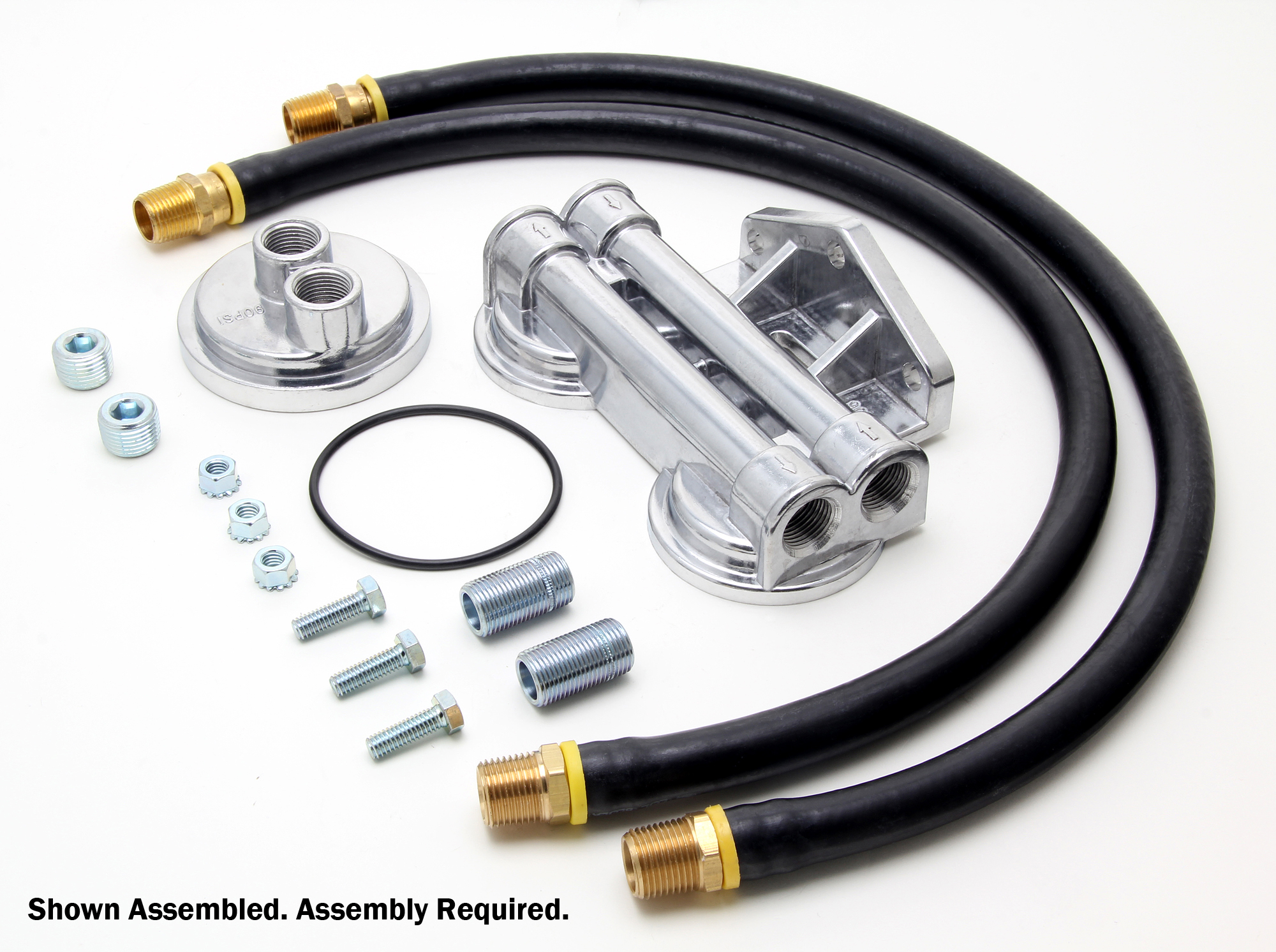 Trans-Dapt Performance 1222 Engine Oil Filter Remote Mounting Kit
