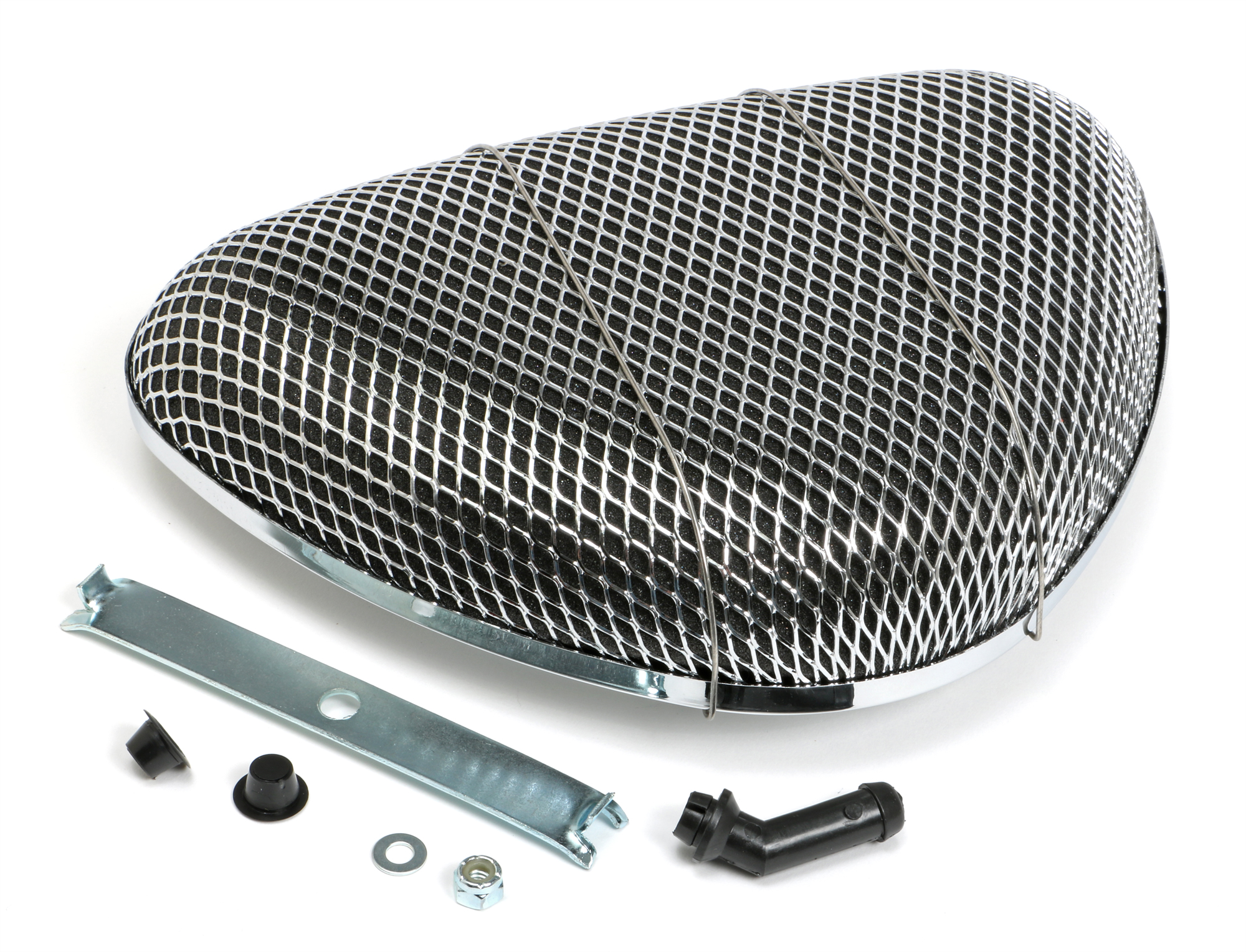 Trans-Dapt Performance 2196 HIGH-FLOW-Style Air Cleaner-CHROME