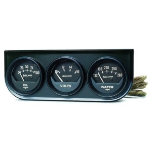 AutoMeter 2348 Gauge Set – 3 GA PNL OP/WT/V M B