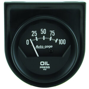 AutoMeter 2360 2-1/16″ OIL PRESSURE, 0-100 PSI, AUTO GAGE