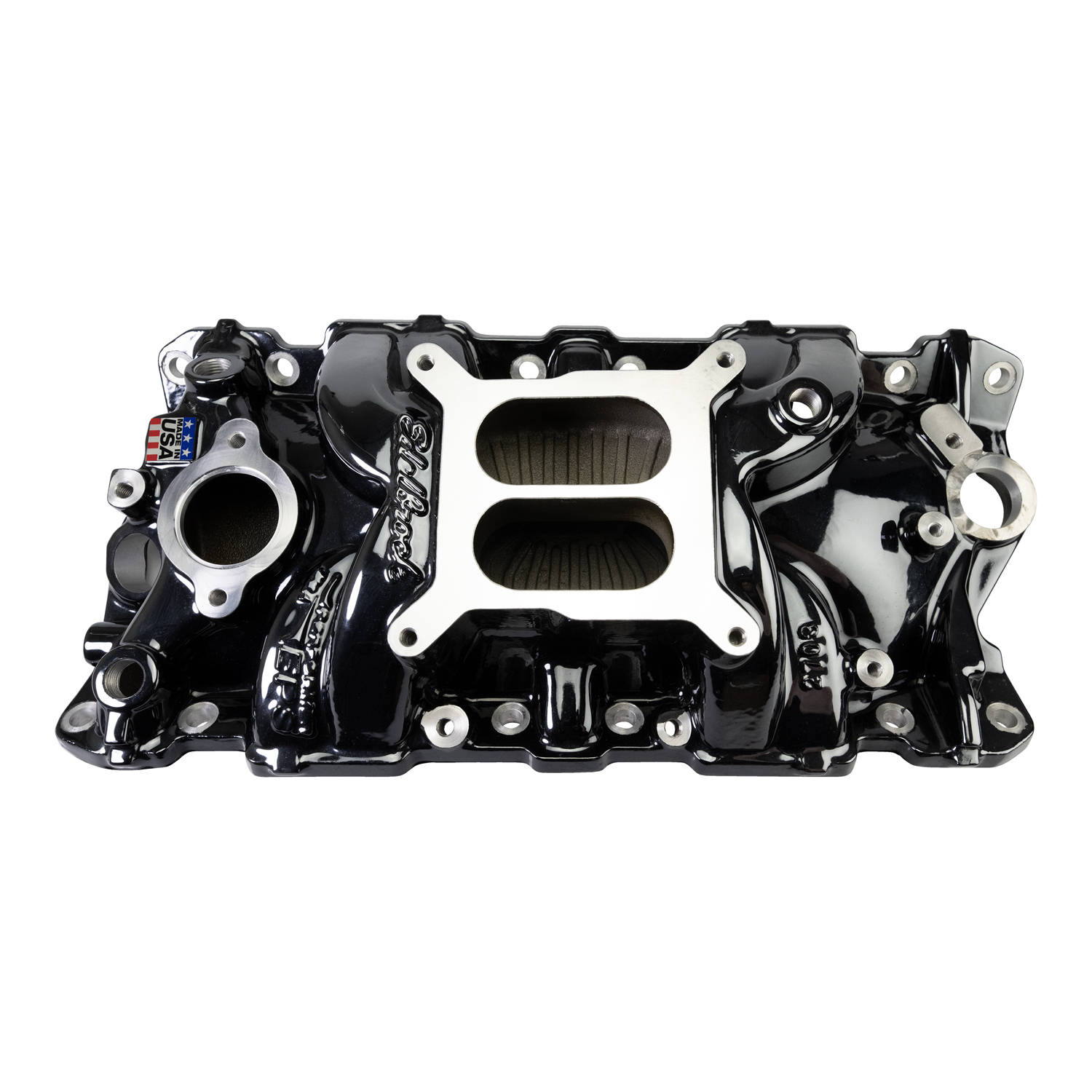 Edelbrock 2703-BP Performer EPS Intake Manifold w/Oil Fill Tube