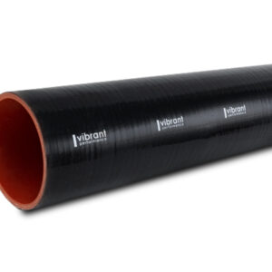 Vibrant Performance 27071 Engine Air Intake Tubing Coupler – 2″x12″SilHoseBlk