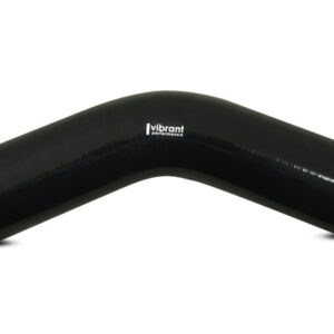 Vibrant Performance 2754 Engine Air Intake Tubing Coupler – 3″45DegSilElbBlk