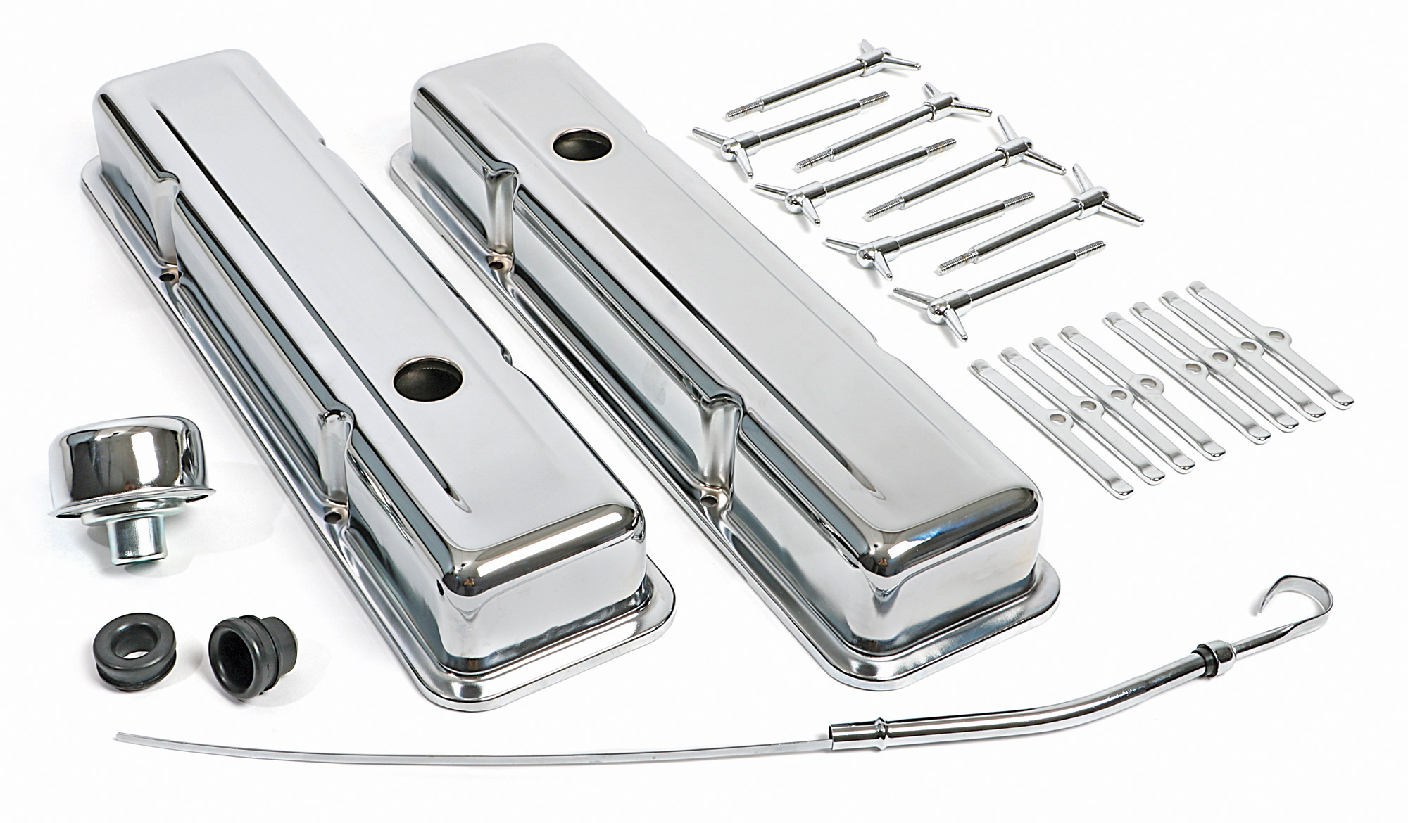 Trans-Dapt Performance 3041 Engine Dress Up Kit - CHROME ENGINE KIT