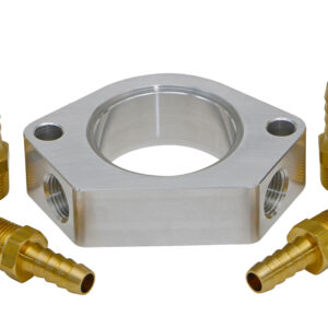 Trans-Dapt Performance 6104 1 IN. BILLET WATER NECK RISER WITH 3/8 IN. NPT PORTS