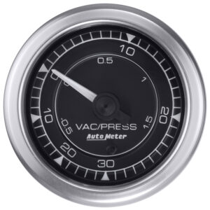 AutoMeter 8159 2-1/16″ VAC/BOOST 30INHG-30PSI DIGITAL STEPPER MOTOR CHRONO